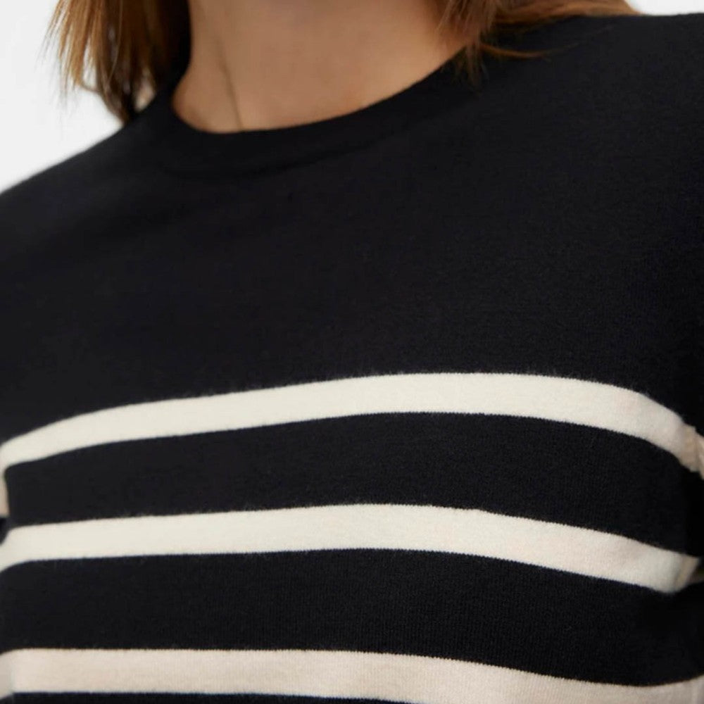 Bluzë VERO MODA VMSABA PLAIN LS O-NECK PULLOVER GA