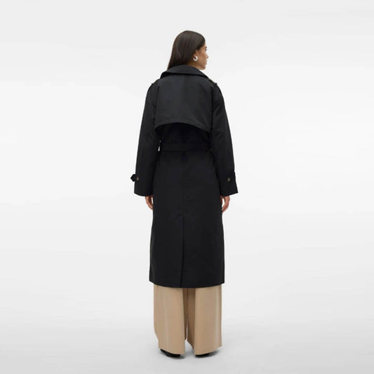 Palltë VERO MODA VMCHLOE LONG TRENCHCOAT GA NOOS
