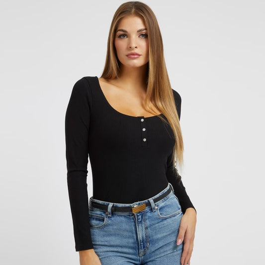 Bluzë Guess W2YP46KBCO2 JBLK