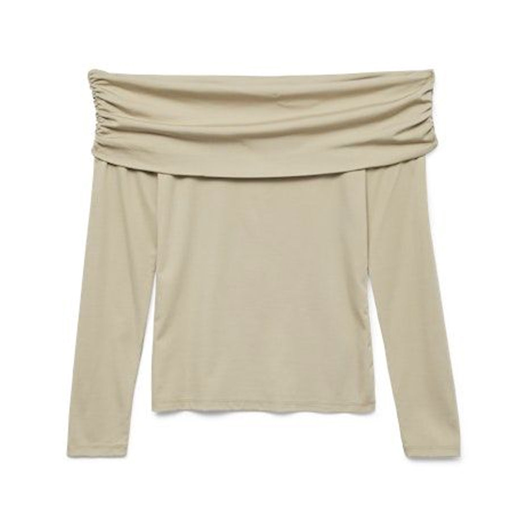 Bluzë VERO MODA AWSELMA LS OFF SHOULDER TOP