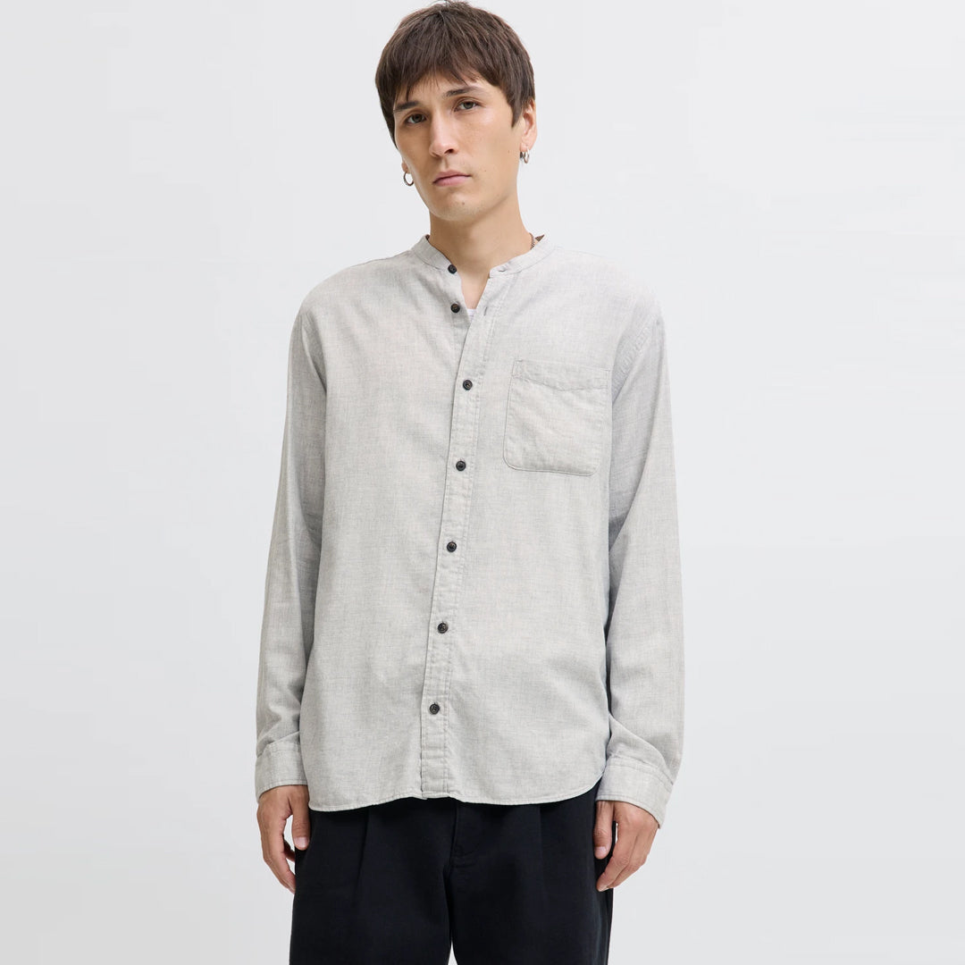 Këmishë JACK & JONES JJEBAND MELANGE SHIRT L/S