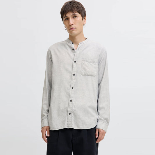 Këmishë JACK & JONES JJEBAND MELANGE SHIRT L/S