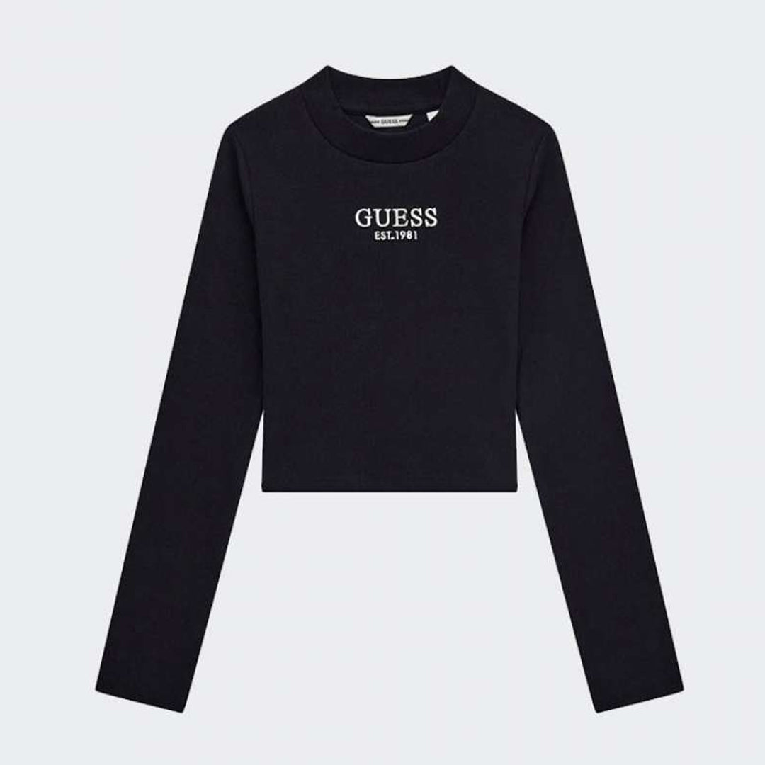 Duks GUESS STRETCH RIB LS T-SHI