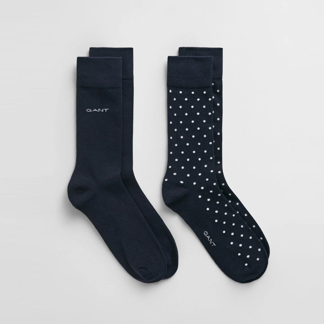 Qorape Gant 2-PACK MIXED SOCKS