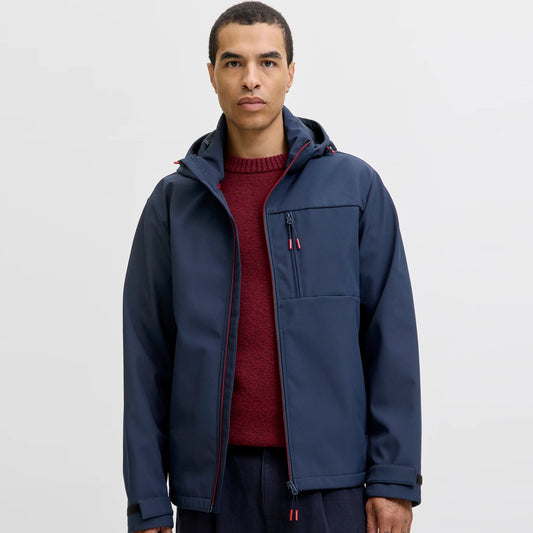 Jakne JACK & JONES JJTHATCHER SOFTSHELL HOOD