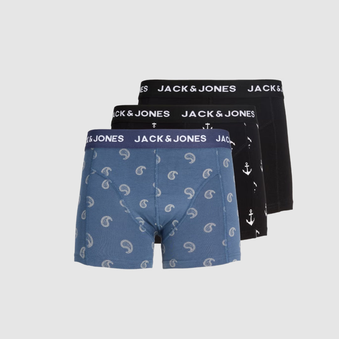 Bokserica Jack & Jones JACCENTRAL TRUNKS 3 PACK SN