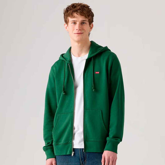 Duks LEVIS THE ORIGINAL HM ZIP UP DARK GREEN