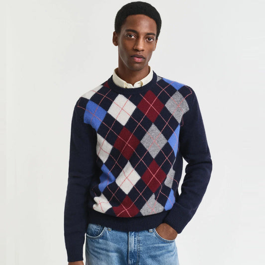 Xhemper GANT ARGYLE C-NECK