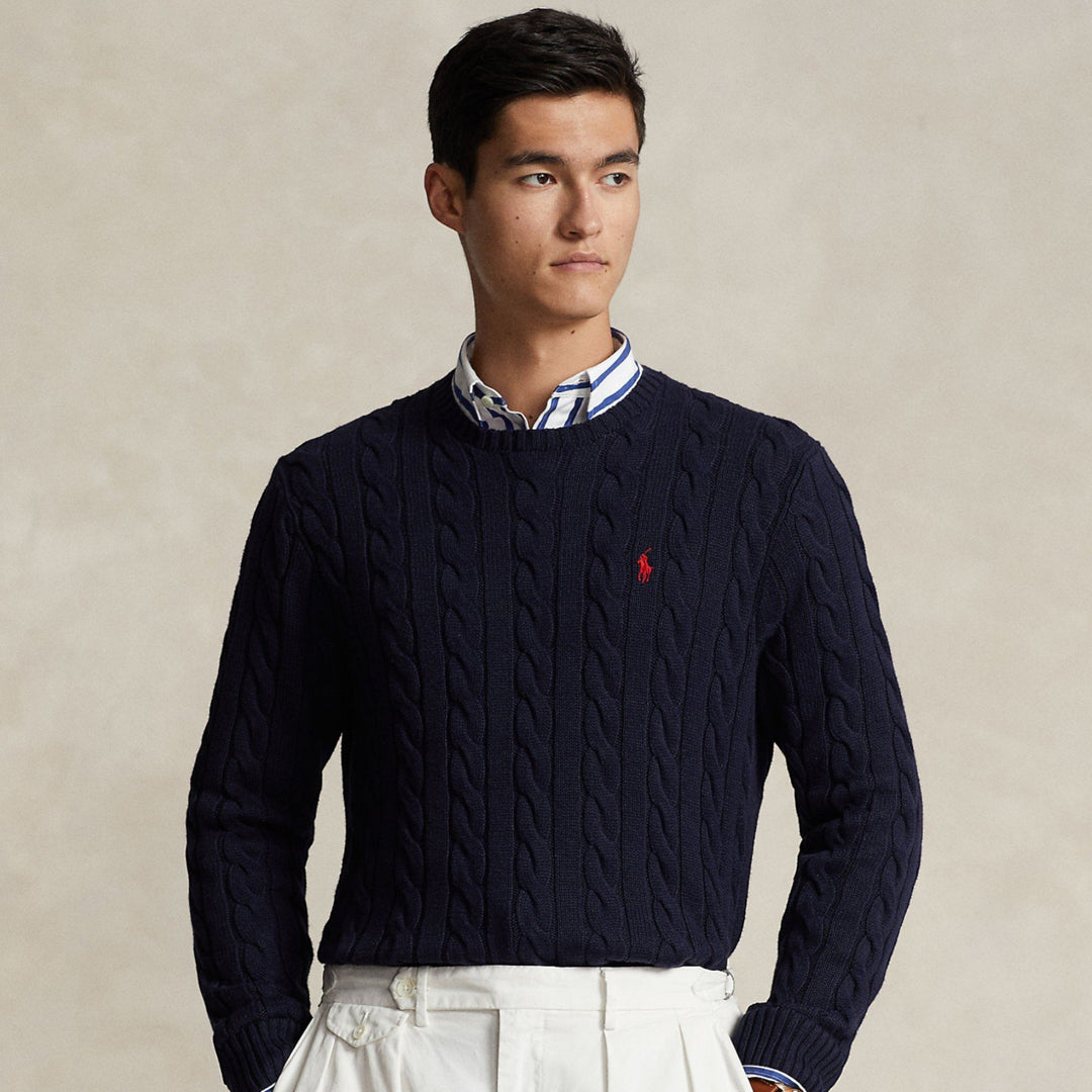 Xhemper RALPH LAUREN LS DRIVER CN-LONG SLEEVE-PULL