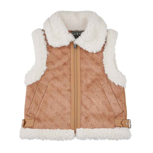 Jelek GUESS FAUX SUEDE SL VEST