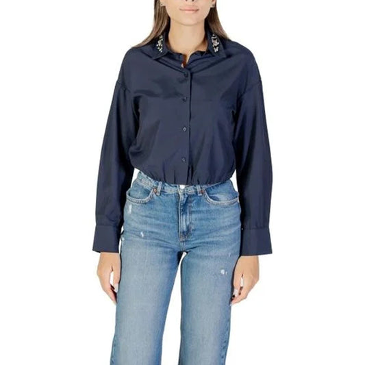 Këmishë ONLY ONLRIA LIFE LS EMBELIS BALLOON SHIRT