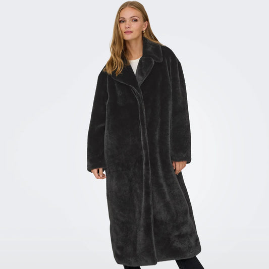 Jakne ONLY ONLMEAGAN LIFE X-LONG FAUX FUR COAT OTW