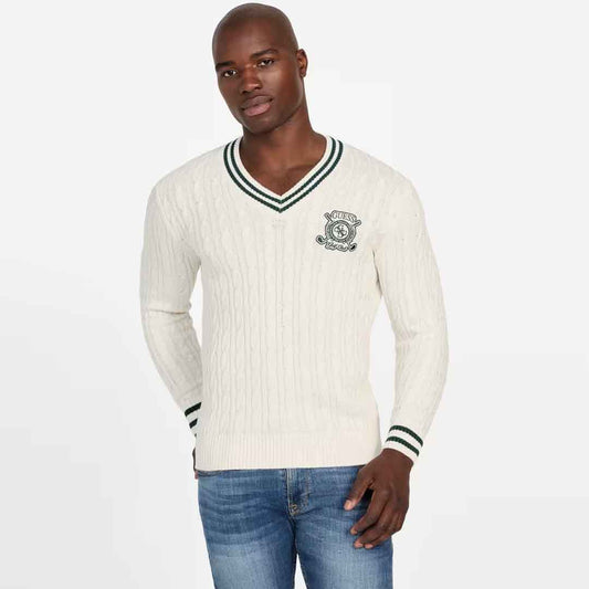 Xhemper GUESS HEWIE V NECK CABLE S