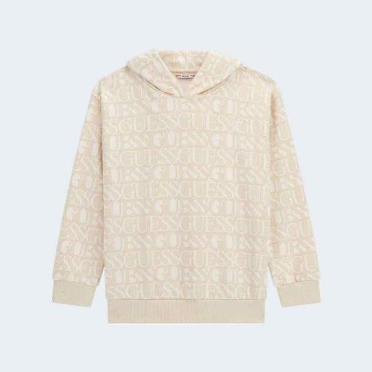 Duks GUESS OVERSIZE HOODED LS A