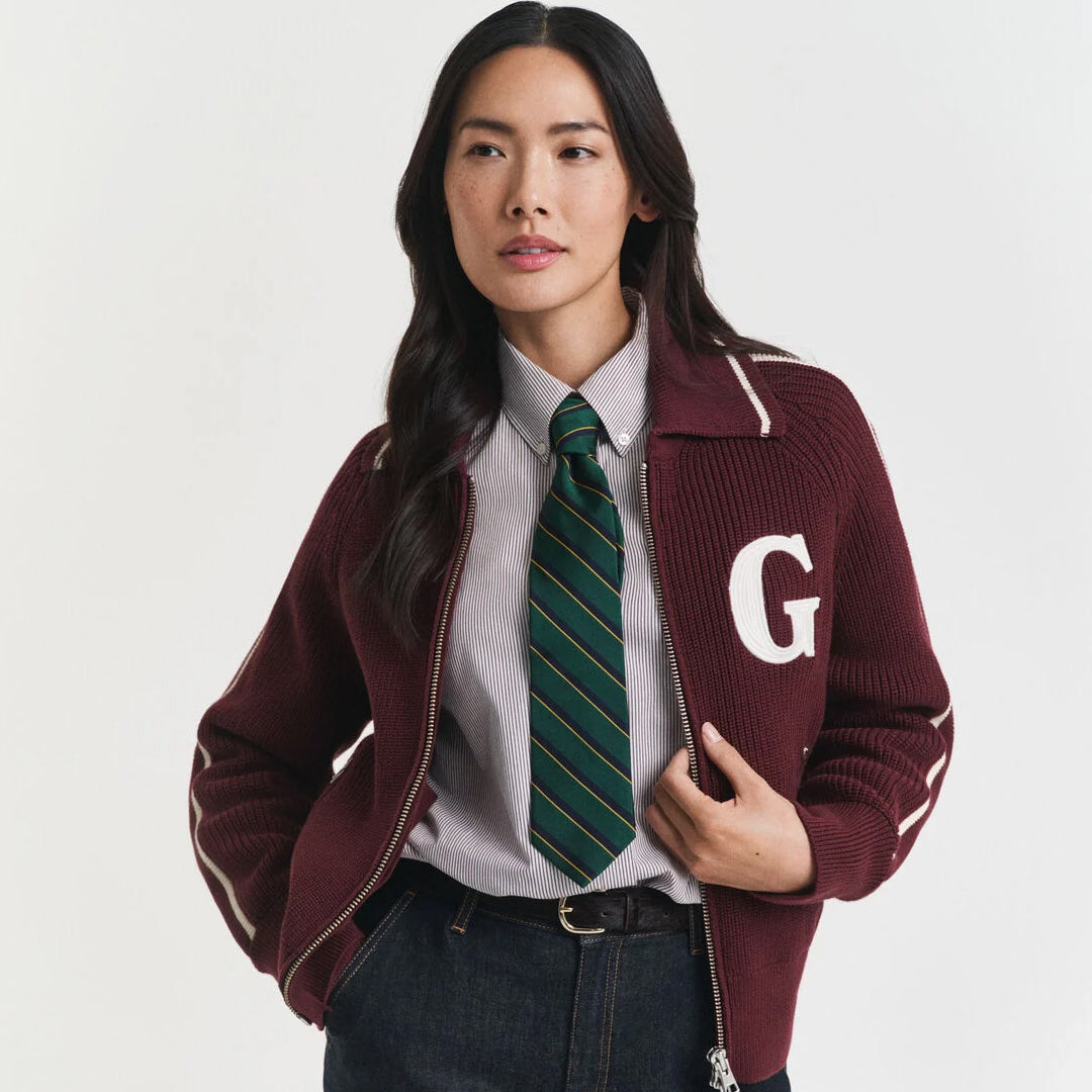 Bluzë GANT GANT VARSITY ZIP CARDIGAN