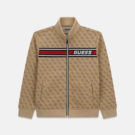 Duks GUESS LS ACTIVE TOP W/ZIP_