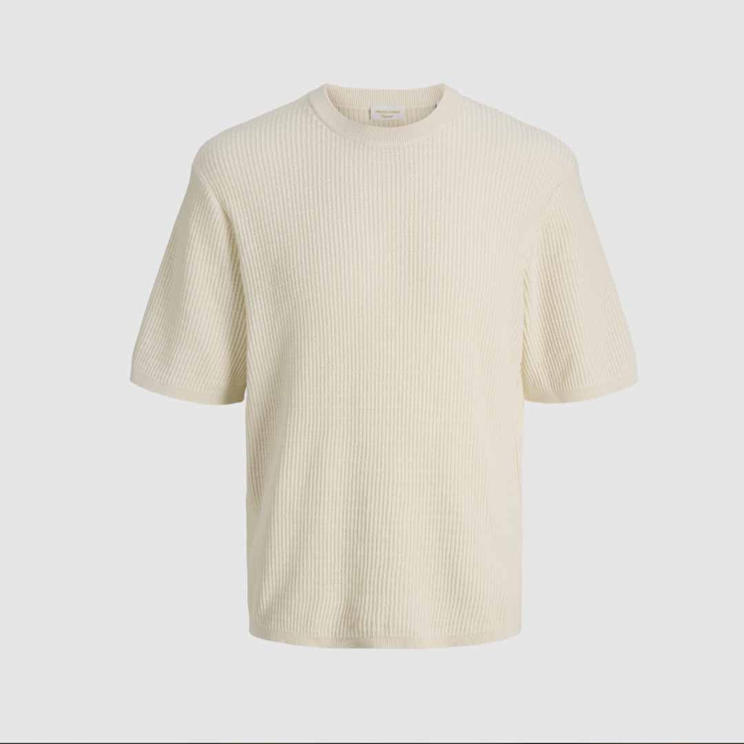 Maicë Jack & Jones JORMONTAUK KNIT SS CREW NECK