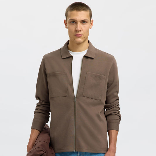 Jakne SELECTED SLHJACKIE SWEAT ZIP JACKET NOOS