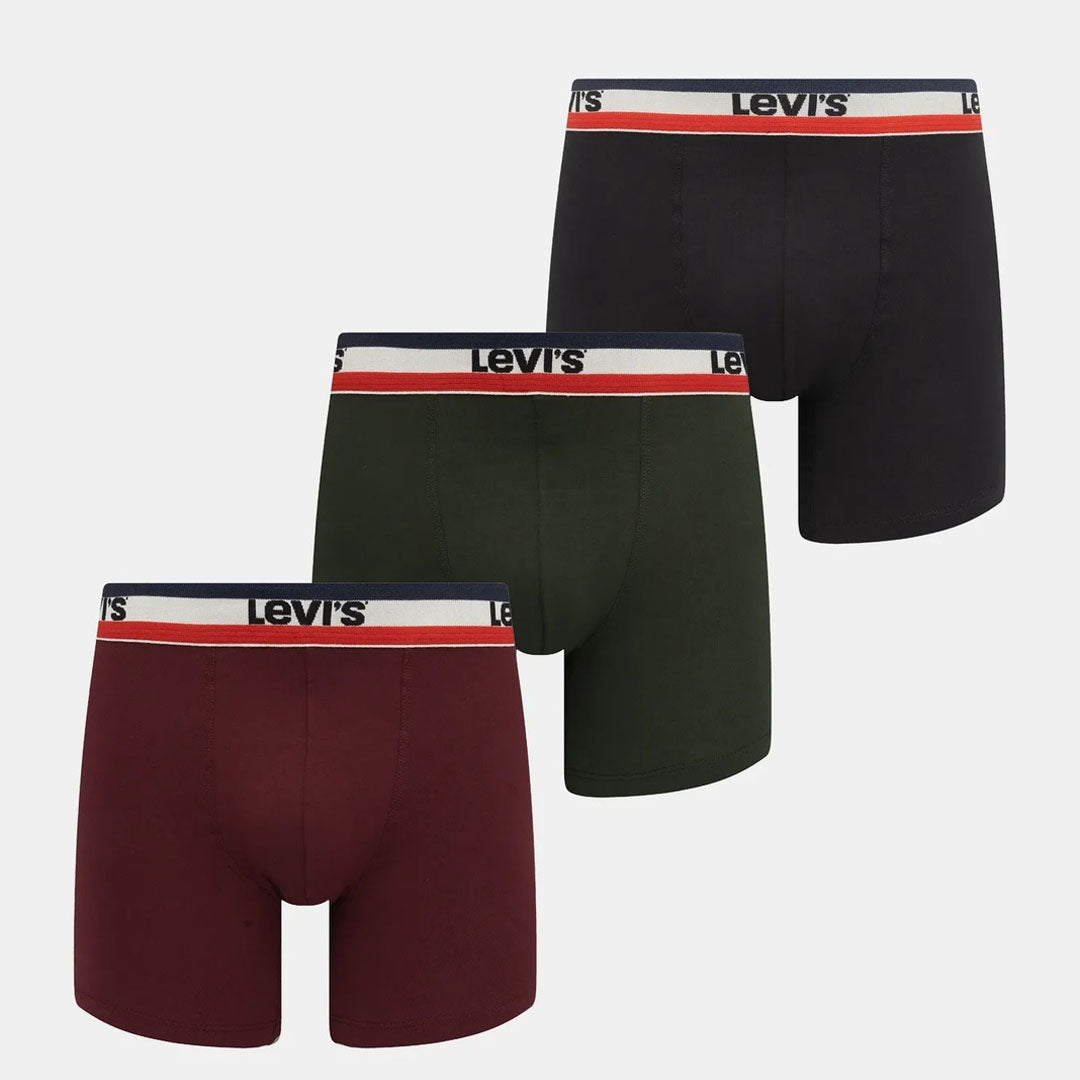 Bokserica LEVIS MEN SPRTSWR LOGO BOXER BRIEF 3P, S