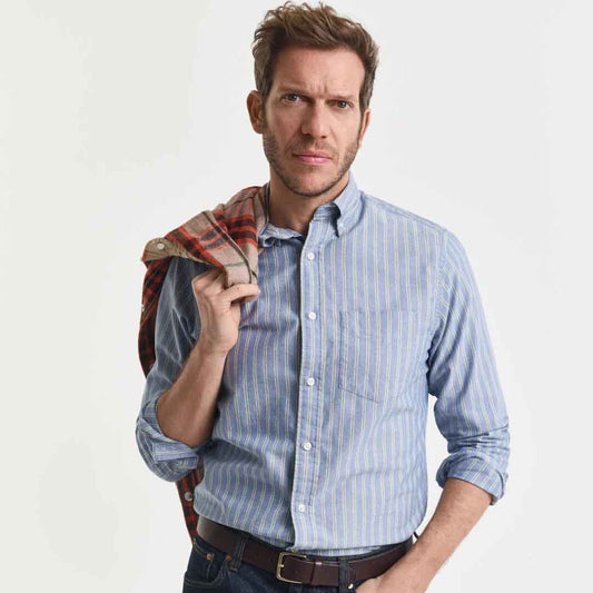 Këmishë GANT REG ARCHIVE OXFORD STRIPE