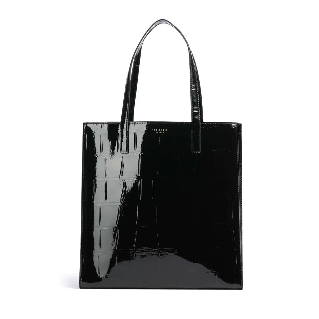 Qantë krahu TED BAKER Croc Effect Large Icon Bag