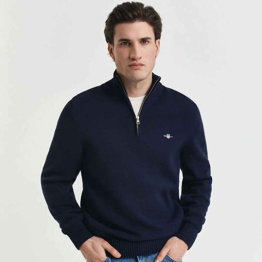 Duks GANT CASUAL COTTON HALF ZIP