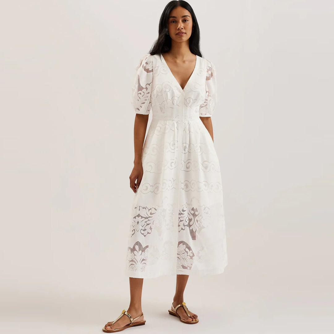 Fustan Ted Baker 274212 WHI
