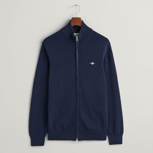 Duks GANT CASUAL COTTON ZIP CARDIGAN