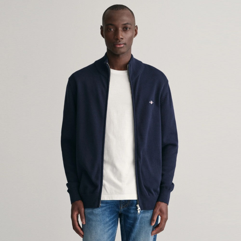 Duks GANT CASUAL COTTON ZIP CARDIGAN