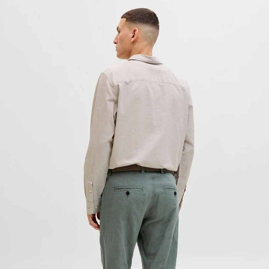 Këmishë Jack & Jones JJEBREEZE LINEN BLEND SHIRT L/S SN