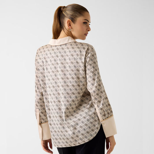 Këmishë Guess W4YH47WF1T2 P1WE