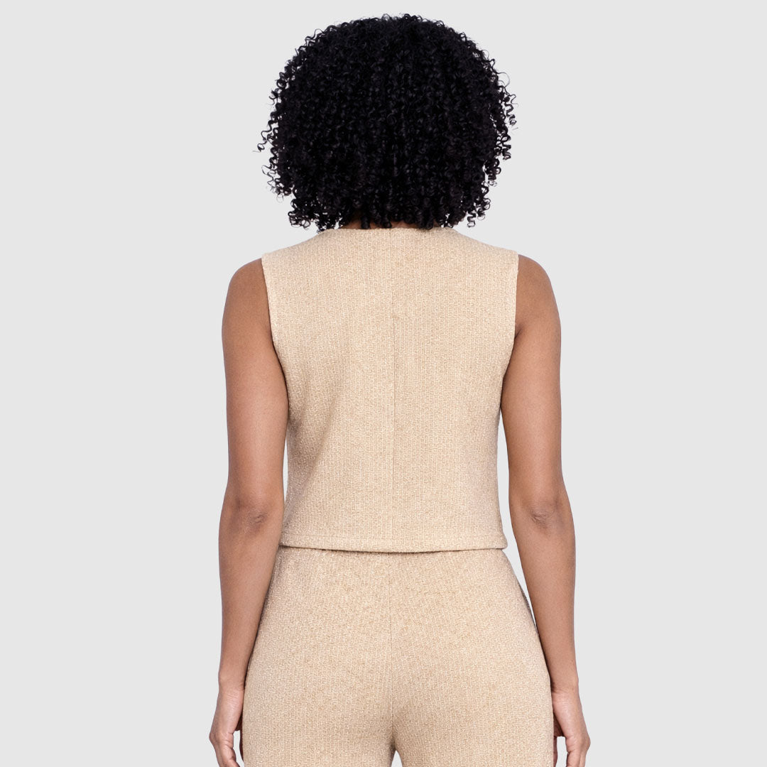 Jelek Only ONLVICKI BUTTON VEST SWT