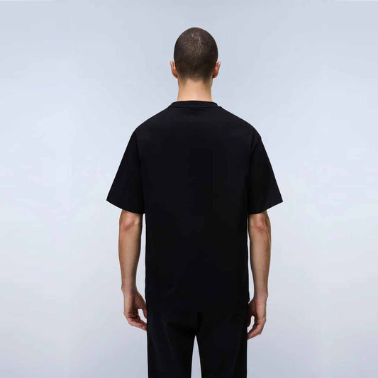 Maicë Napapijri S-ELEVATED LOGO SS BLACK BEAUTY