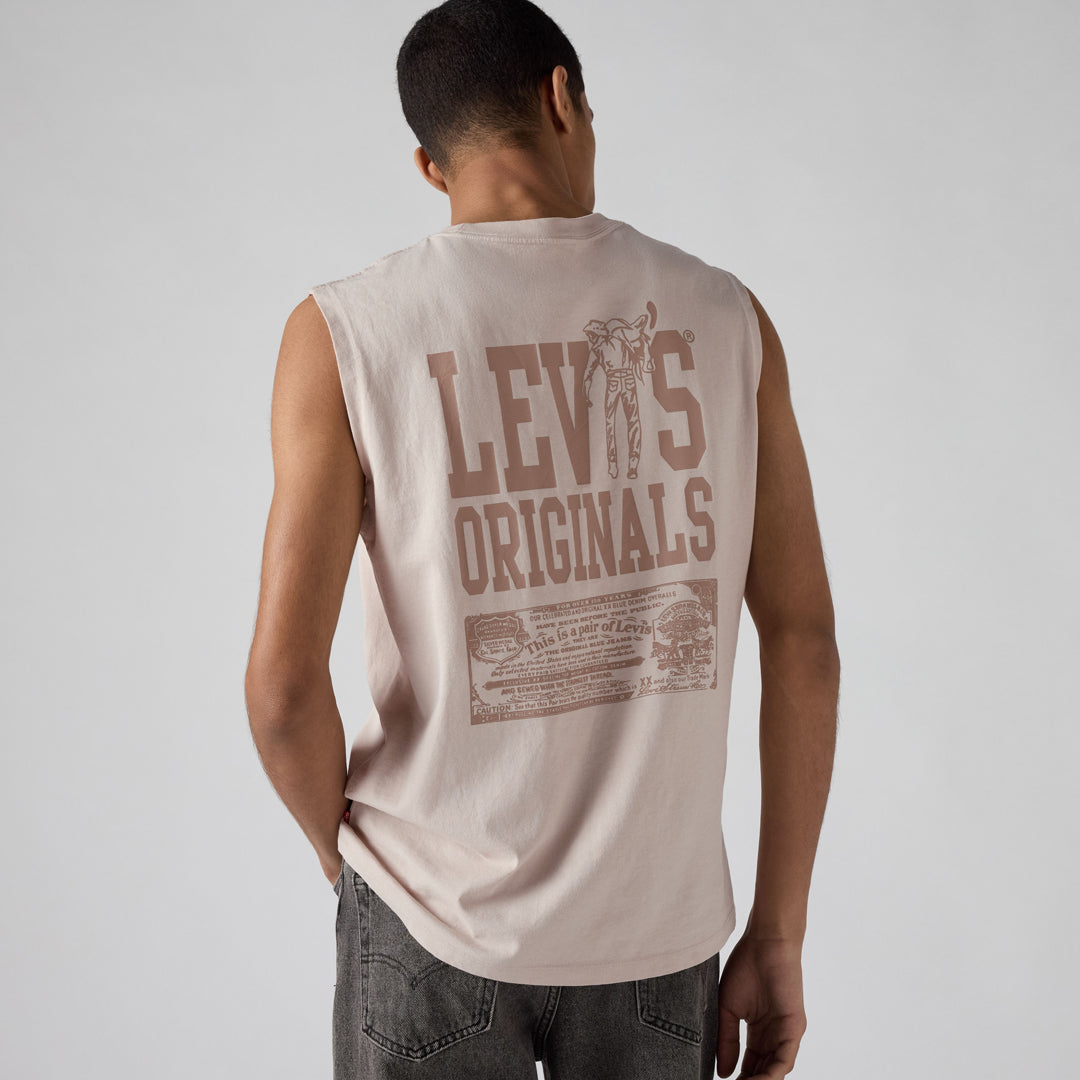 Maicë Levis GR MUSCLE TANK THE ORIGINALS 5 PUMICE