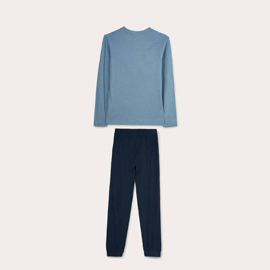 Pizhame Blukids LONG PYJAMA LIGHT BLUE