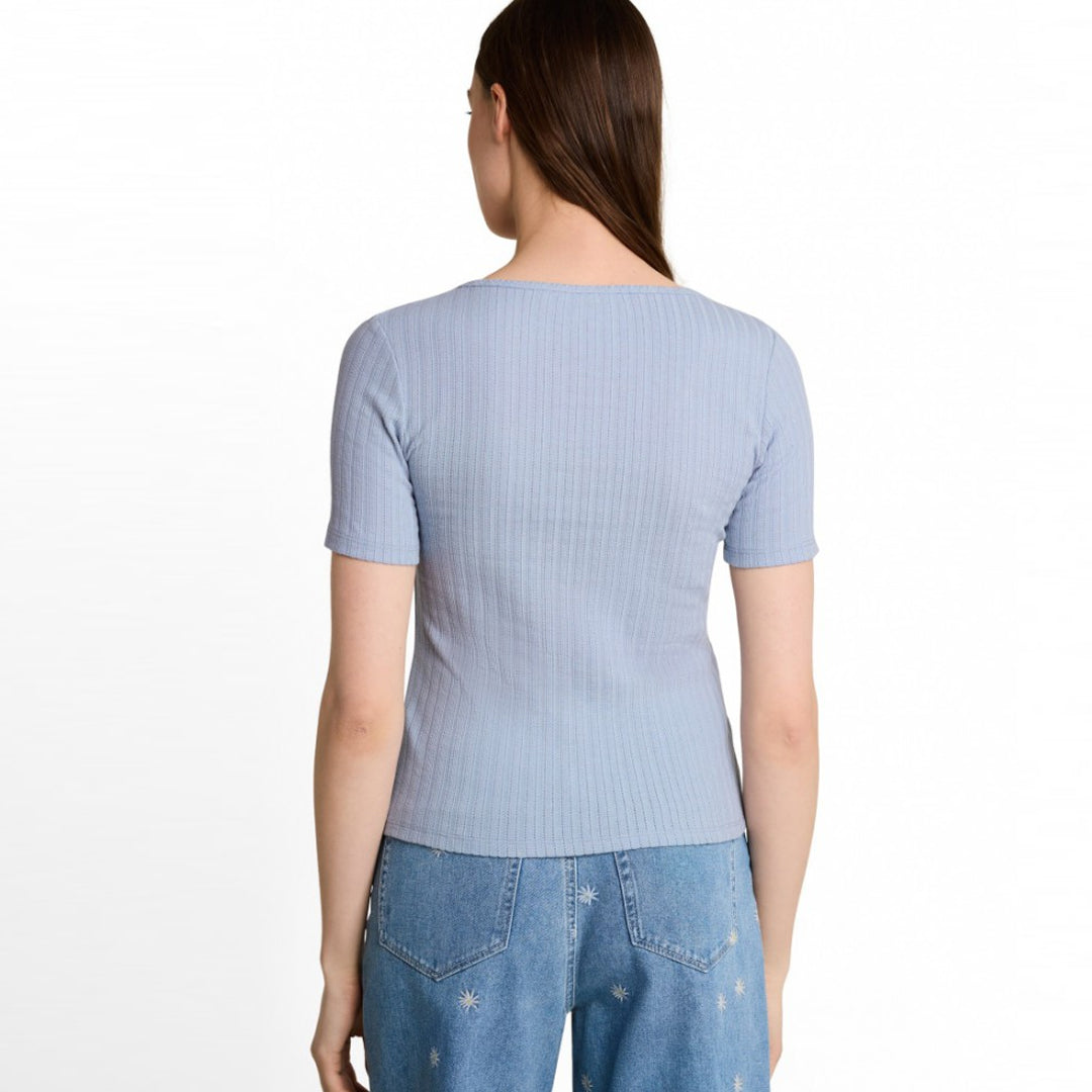 Maicë Tom Tailor pointelle T-shirt