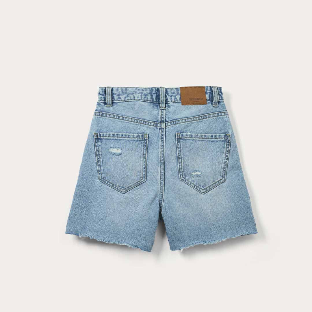 Shorce Blukids SHORT DENIM LIGHT BLUE