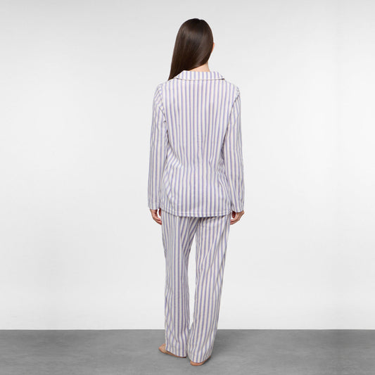 Pizhame Upim L/S PYJAMAS BCO RIGA VIO