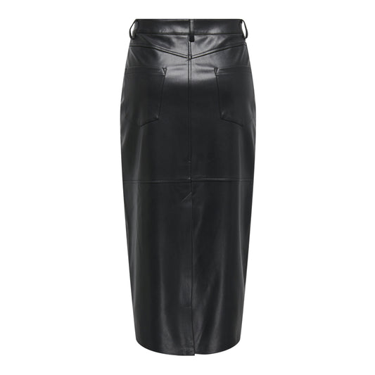 Fund ONLY ONLVERONA FAUX LEATHER LONG SKIRT CC OTW