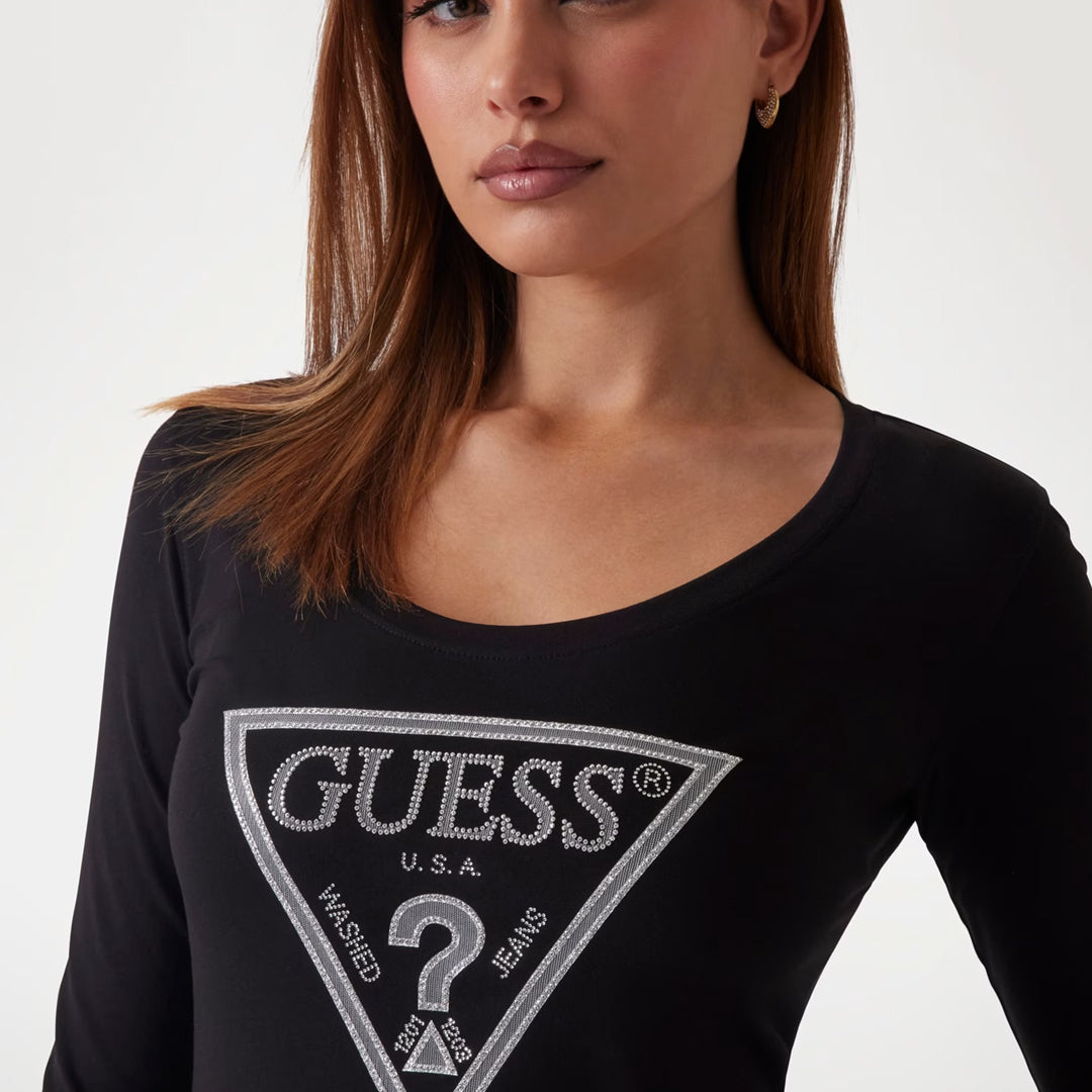 Bluzë Guess W5RI65J1314 JBLK
