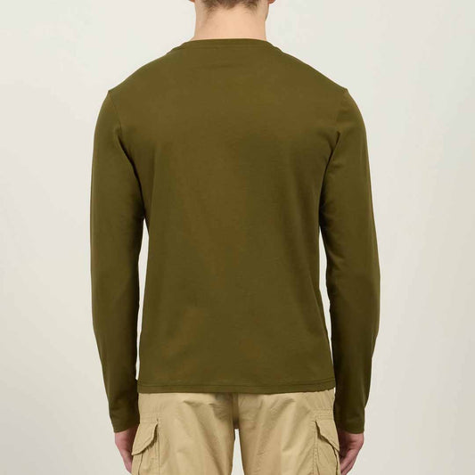 Bluzë Napapijri SALIS LS 1 DARK OLIVE G3A