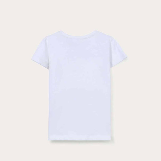 Maicë Blukids T-SHIRT S/S OPTICAL WHIT