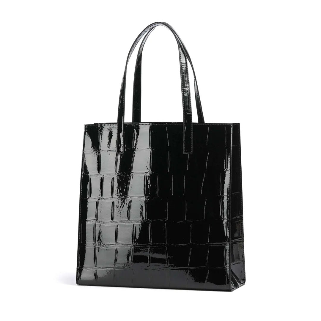 Qantë krahu TED BAKER Croc Effect Large Icon Bag