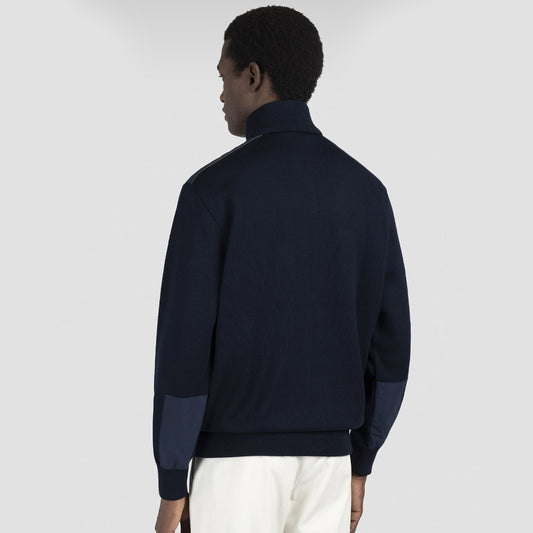 Bluzë PAUL & SHARK MENS KNITTED WOOL ZIPPED SWEATE