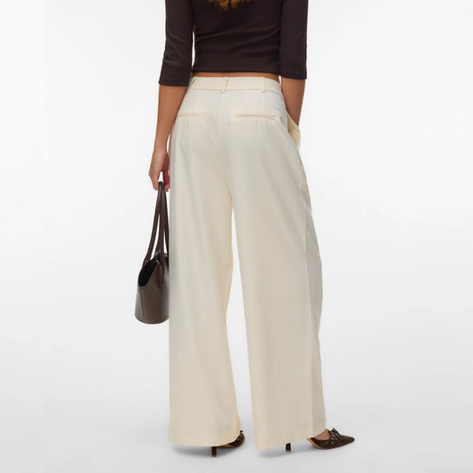 Pantallona VERO MODA VMDREA MW WIDE PANT