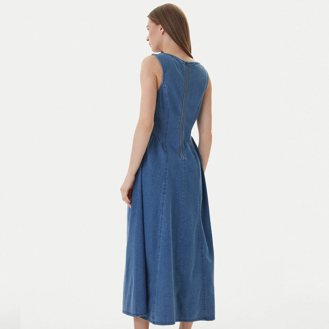 Fustan Vero Moda VMKIARA SL 7/8 DRESS DNM EXP