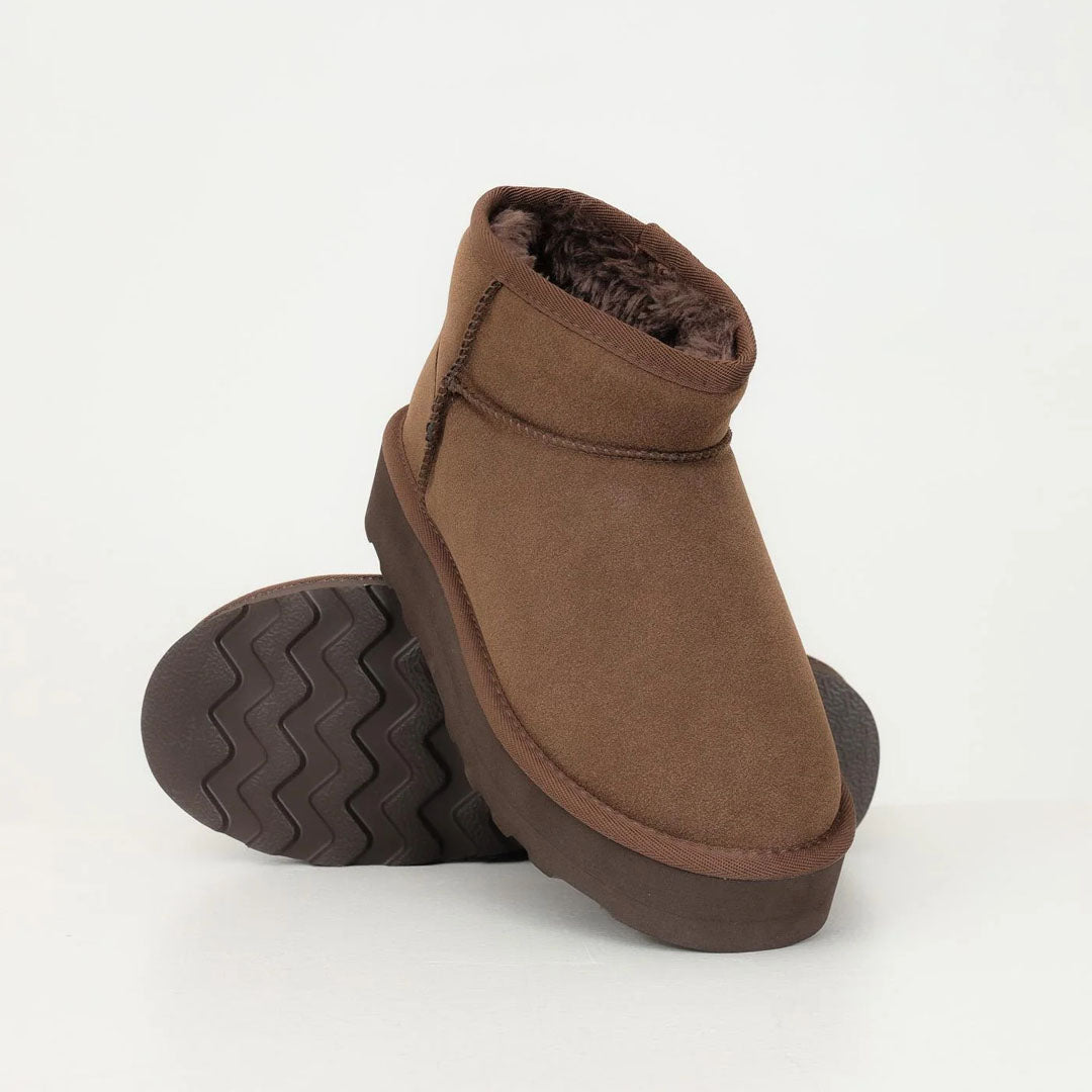 Çizme ONLY ONLFELICIA TEDDY LINED PLATFORM BOOT