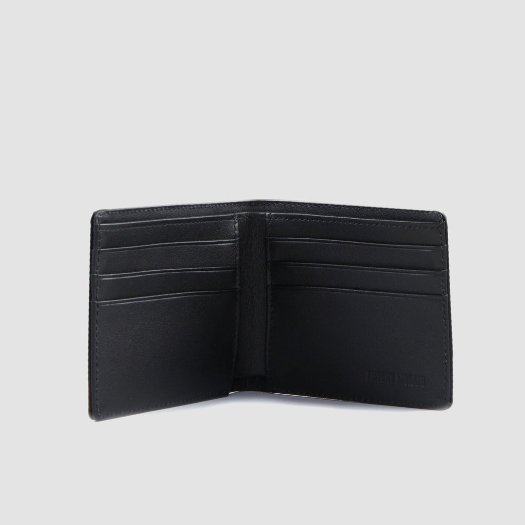 Kuletë Antony Morato WALLET IN TEXTURED LEATHER.3D
