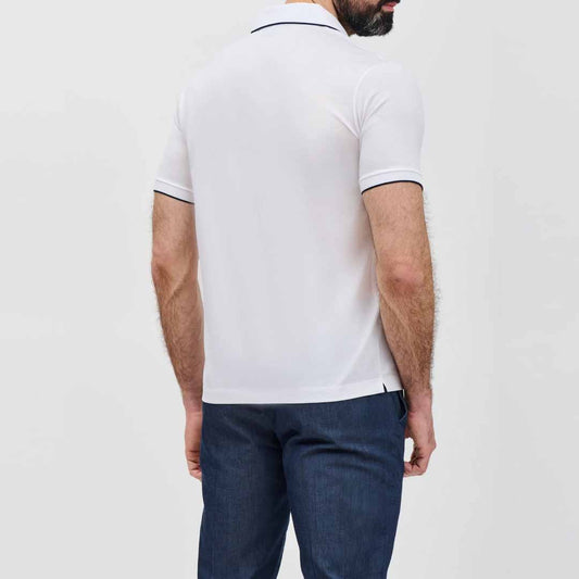 Maicë Paul & Shark MEN'S KNITTED COTTON POLOSHIRT