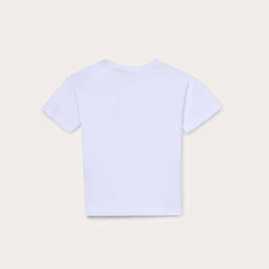 Maicë Blukids T-SHIRT POCK BRILLIANT WH